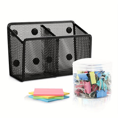 Mesh Pencil Case Pen Holder Desktop Storage Box