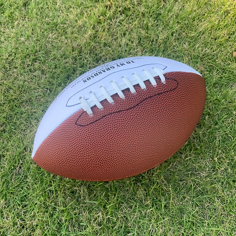 1pc No 9 Football With Air Needle And Pump For Grandson