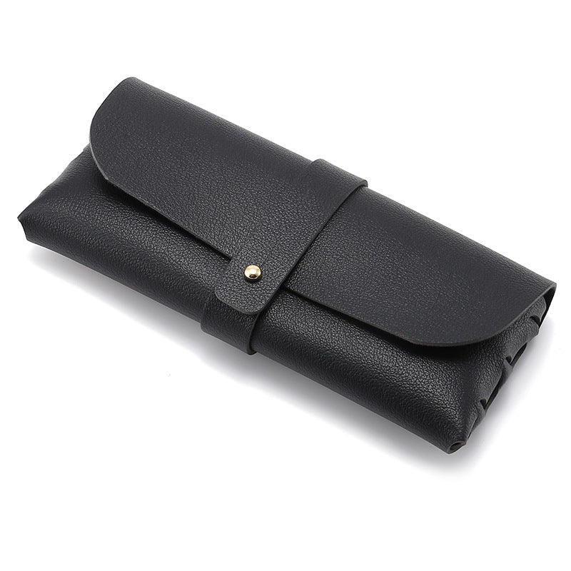 Fashionable PU Leather Eyeglass Case for Sunglasses