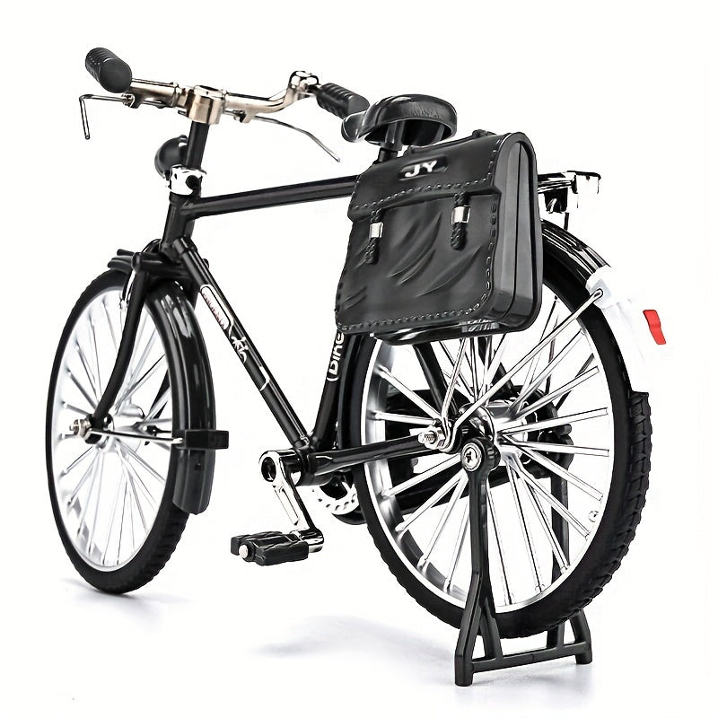 1pc Mini Alloy 28 Big Bar Toy Car Model Bicycle Ornament