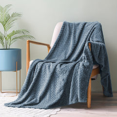 Soft Throw Blanket for Sofa Couch Bed Decor For Outdoor Camping Travel