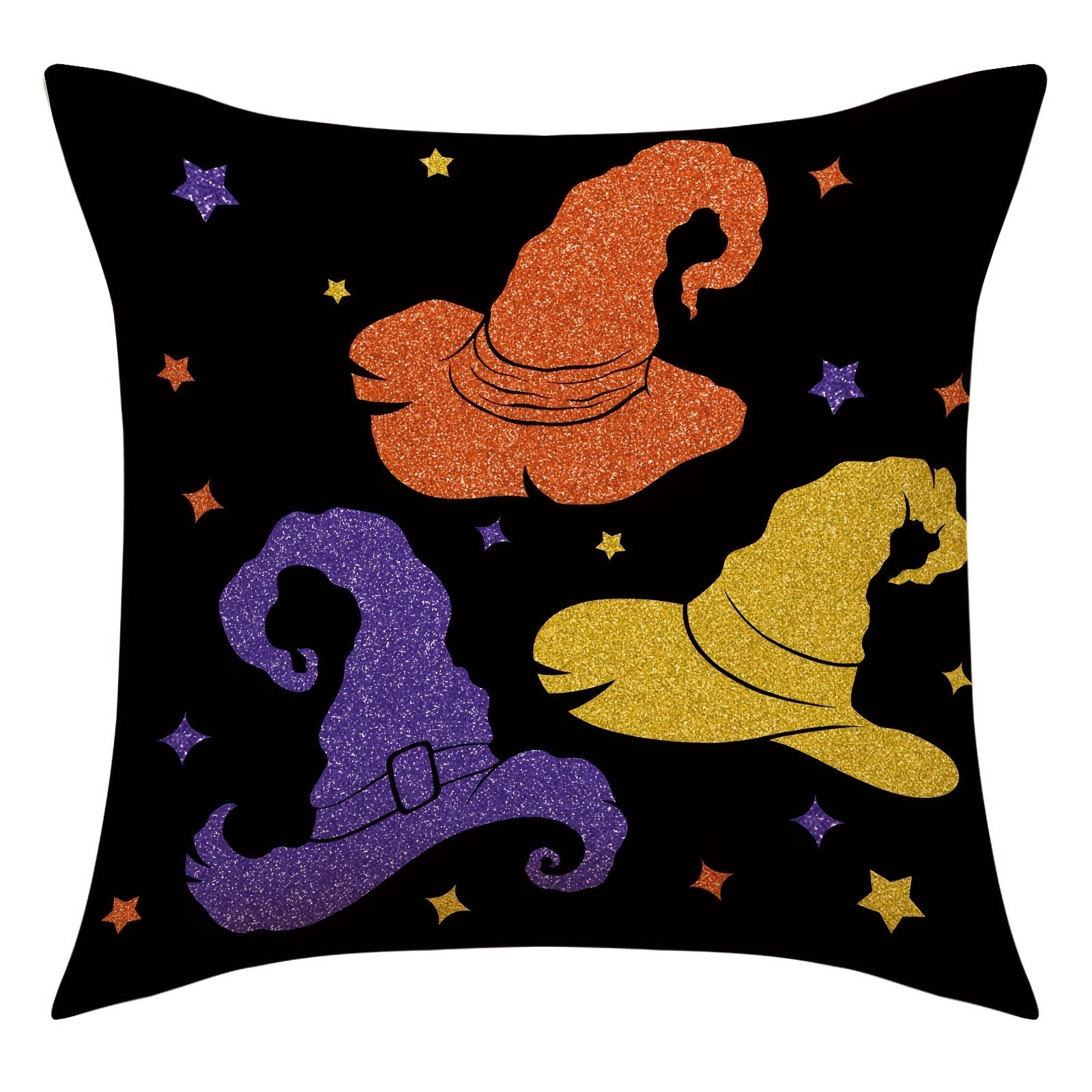 Halloween Linen Throw Pillow Covers