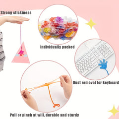 Colorful Sticky Hands Wall Sticking Palm Toys - Perfect for Family Interaction