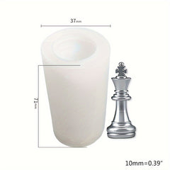 Chess Game Epoxy Resin Mold International Chess Piece Pendant Silicone Mould