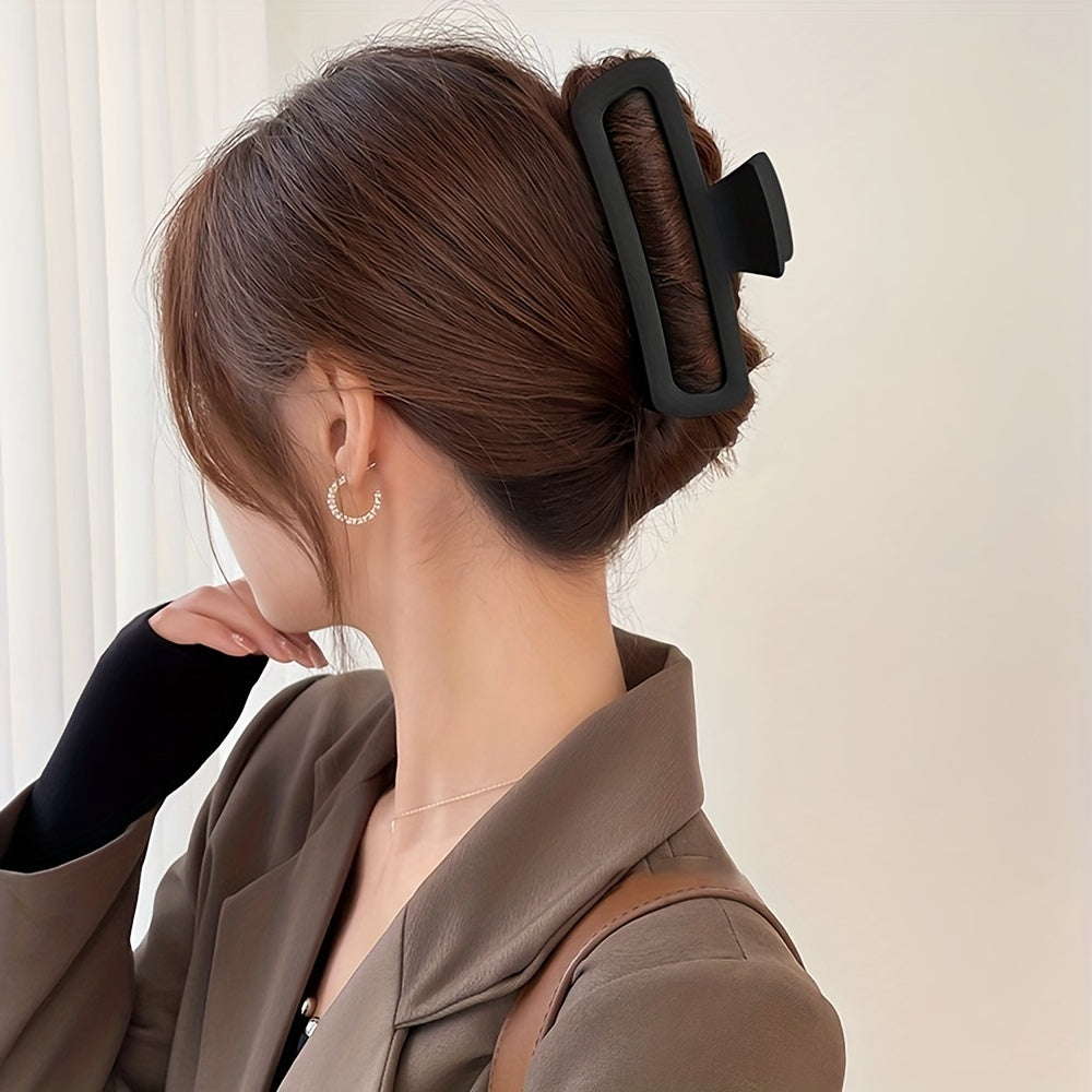 6pcs Plastic Hair Clip Claw Clip Headwear Hair Accessories For Girls