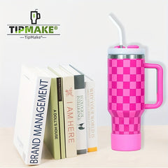 40 oz Second Generation Nine Checkerboard Series Stainless Steel Water Bottle
