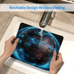20x24cm E-Sport Mouse Pad, Non-Slip Rubber Base for Laptop/Desktop