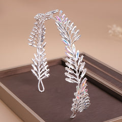 Baroque Crystal Headband Tiara Bride Crown Prom Rhinestone Wedding