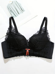 Lace Push Up Bra Adjustable Women's Lingerie
