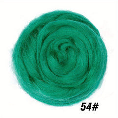 22lb Multicolor Felting Wool Fiber Soft Roving