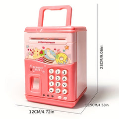 Induction Piggy Bank for Kids Safe with Password