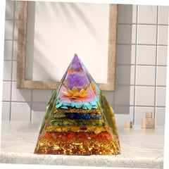Natural Crystal Pyramid Healing Reiki Chakra Meditation Stone