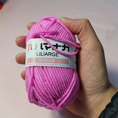 10pcs 63m 4 Strand Knitting Wool Crochet Scarf Hat Yarn DIY 25g