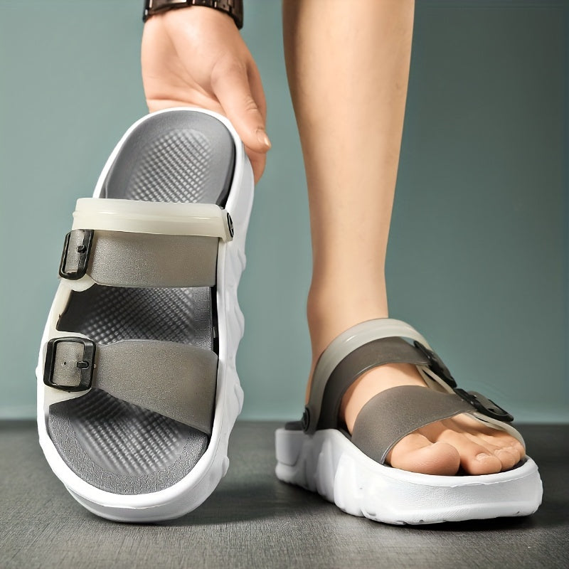 Men's Non Slip Sandals Wear resistant Comfy Beach Shoes Summer
