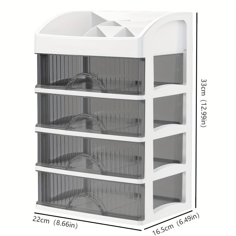 Clear Makeup Organizer Big & Spacious Cosmetic Display Case