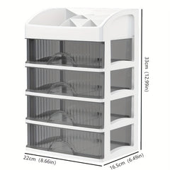 Clear Makeup Organizer Big & Spacious Cosmetic Display Case