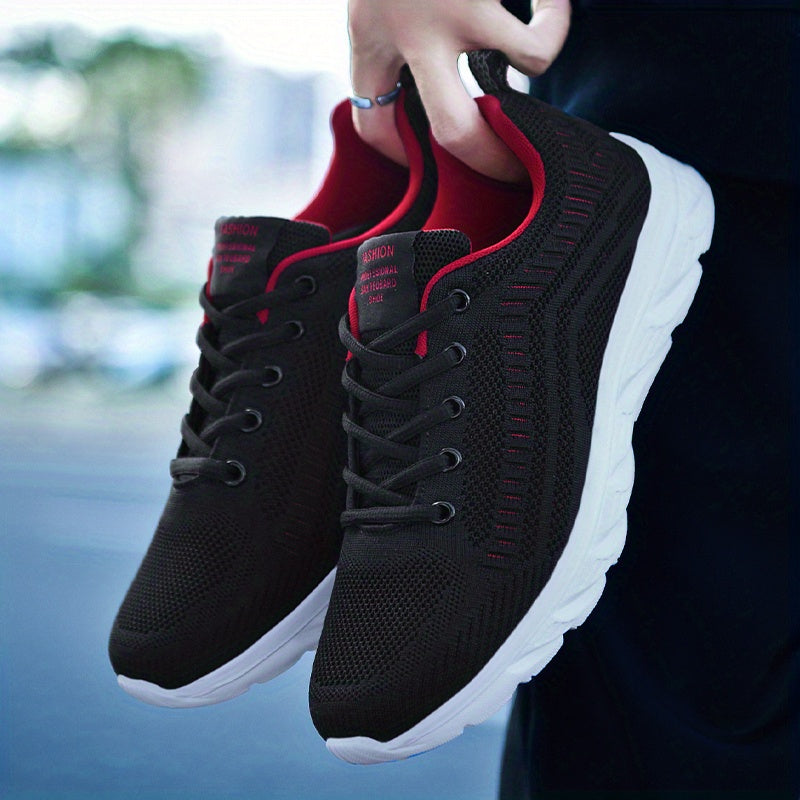 Men's Knitted Lightweight Casual Shoes for Traveling Hiking