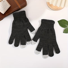 Winter Cycling Gloves Windproof Touch Screen Warm Gloves