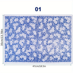 1PC Ceramic Glaze Flower Paper Jingdezhen High Temperature Underglaze Paste Flow