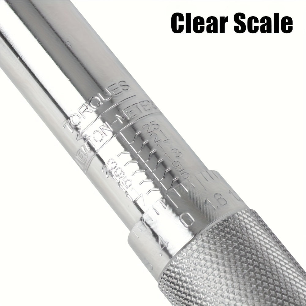 1pc Adjustable Torque Wrench 1 4'' Drive Spanner Hand Tool Car Bike Motorbike