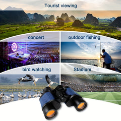 Portable HD Binoculars For Bird Watching Travel Sightseeing