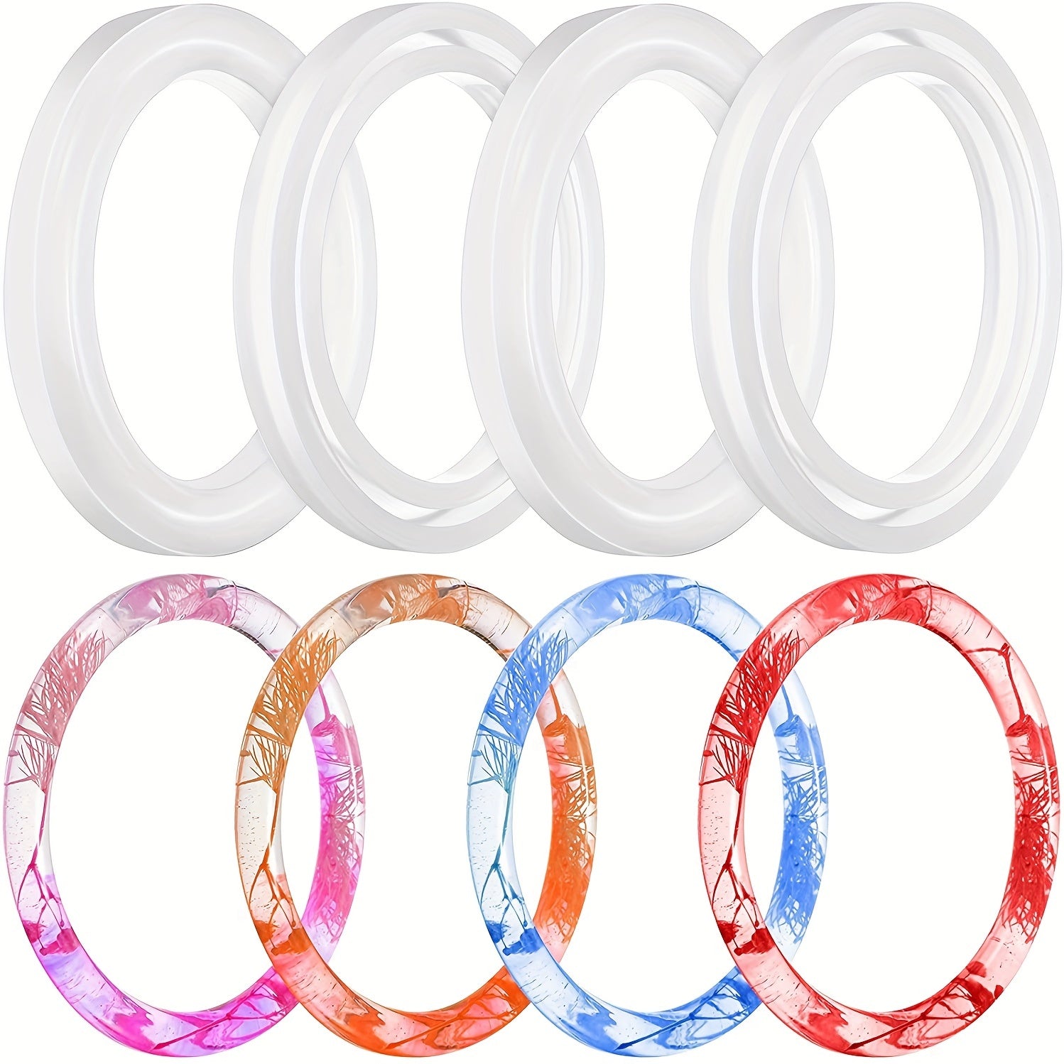 Resin Bracelet Silicone Mold Bangle Epoxy Resin Jewelry Making Supplies