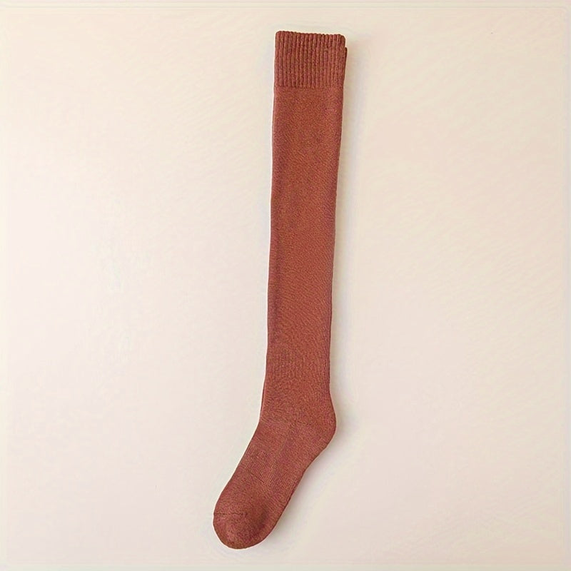 1pair Over The Knee Socks Long Socks Dance Socks