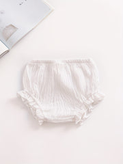 Baby Girls Ruffle Trim Panties Shorts