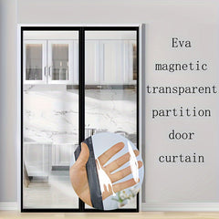 Door Curtain Transparent Anti-Cold Air Magnetic Suction Curtain