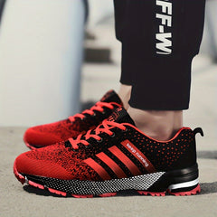 Men's Breathable Running Shoes, Shock Absorption, Non Slip Sneakers
