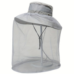 Summer Outdoor Mesh Mosquito-proof Hat Sunscreen Quick Drying Fisherman Hat