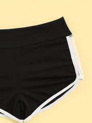 Fishnet Stitching Lounge Shorts for Women