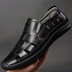 Men's Hollow Out Loafers Summer Beach Shoes