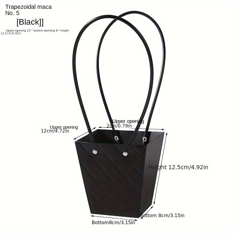 Embossed Flower Bag 3D Design Tote for Retail Supermarket