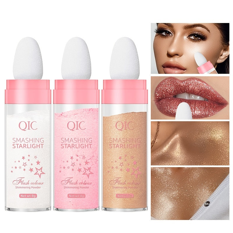 Fairy Highlighter Pat Powder Brightening Full Body Highlighter Powder