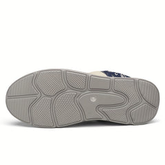 Men's No Tie Lace Slip On Loafers Casual Shoes