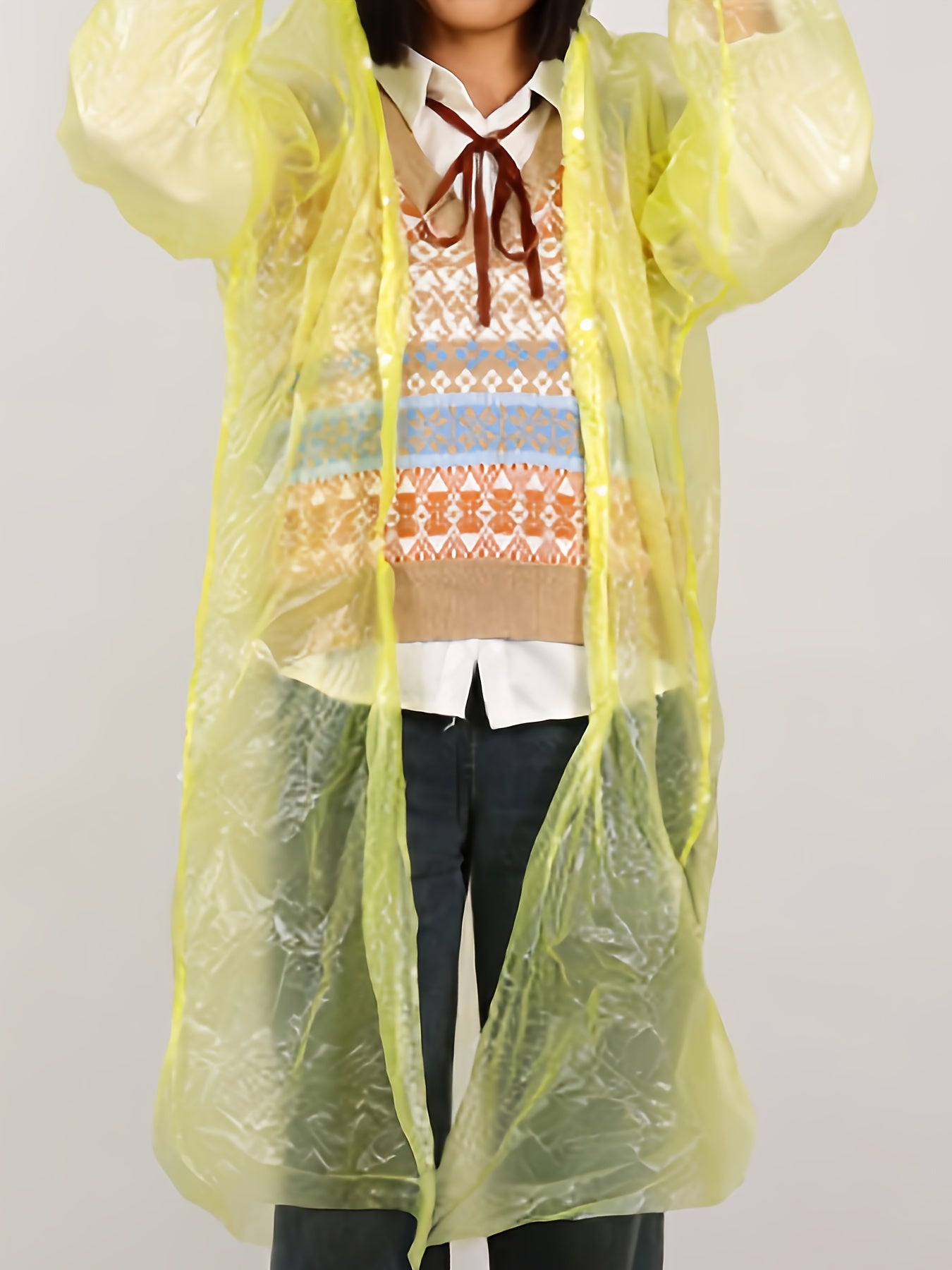 Disposable Raincoat for Outdoor Sports Women's Activewear