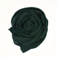 Cross Border Solid Scarf Pearl Chiffon Long Scarf Air Conditioning Scarf