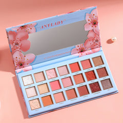 Long Lasting 21 Eyeshadow Palette with Mirror