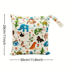 Animals Print Wet Bag 27 99 30 0cm