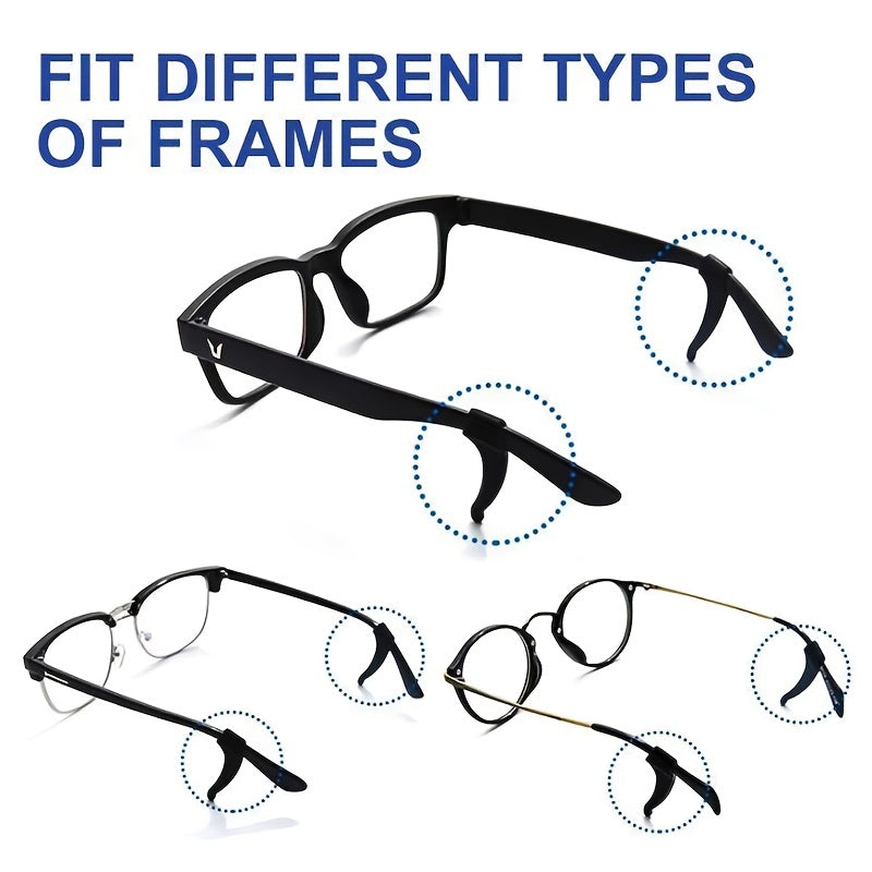 5prs Anti Slip Comfort Retainers for Glasses