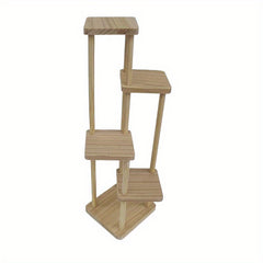 3 Tier Wooden Display Stand for Dollhouse Furniture
