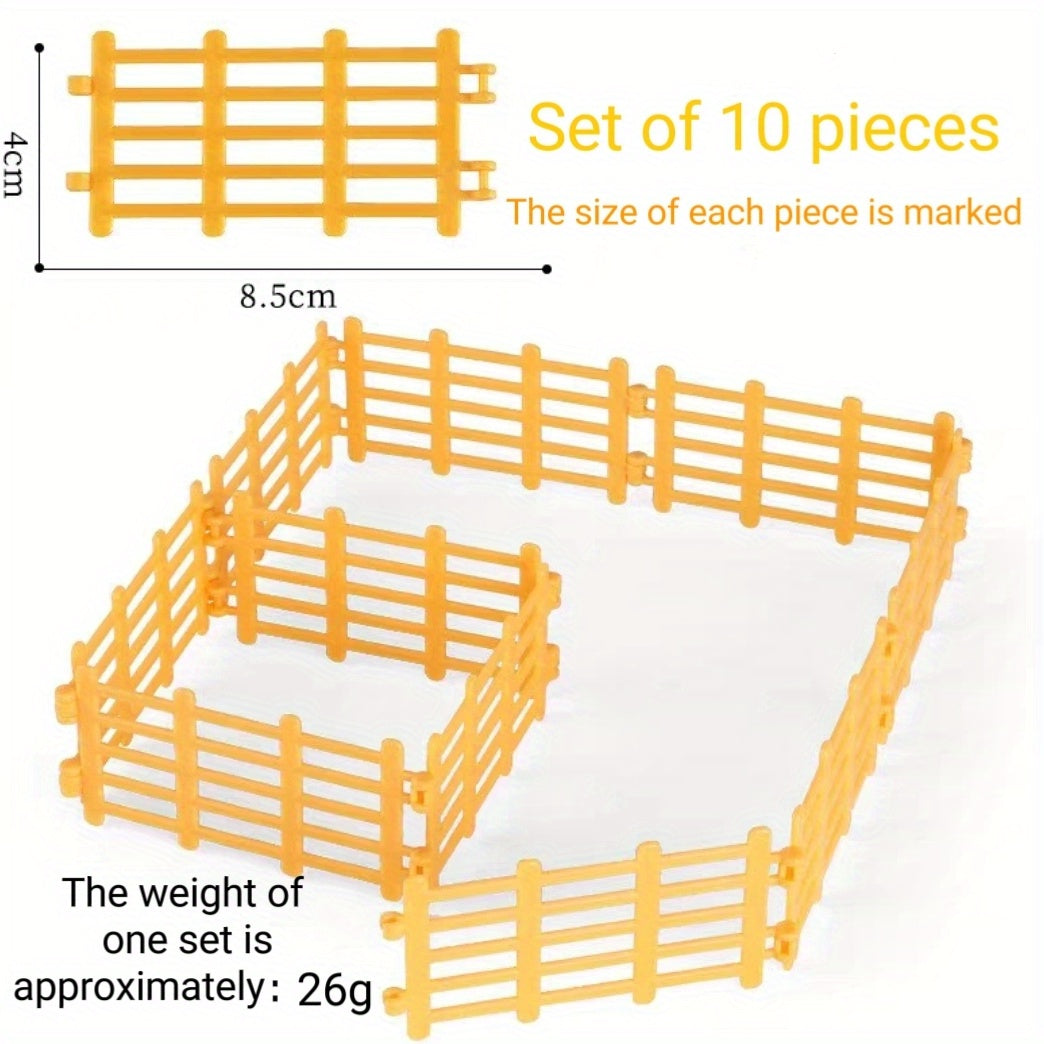 Farm Pasture Fence Accessories Greening Decoration Small Fence Ornaments Toys