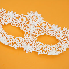 Halloween Double Gauze Lace Six petal Mask