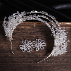 Bridal Crystal Headbands Crown Dress Accessories Wedding