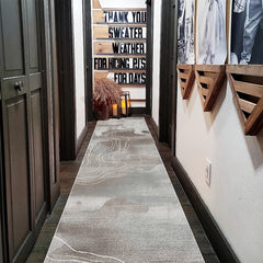 Abstract Runner Rug Soft Hallway Oriental Long Modern Laundry Room