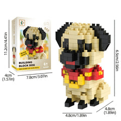 Pet Dog Building Blocks - Husky, Shiba Inu, German Shepherd