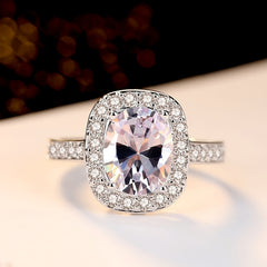 Zircon Wedding Women's Open Ring