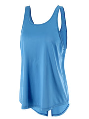 Backless Split Knot Yoga Tank Top for Women