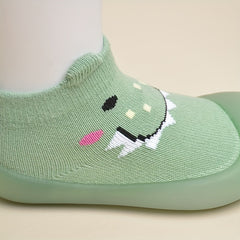 EDUBA Cartoon Slip On Sock Shoes For Baby Girls